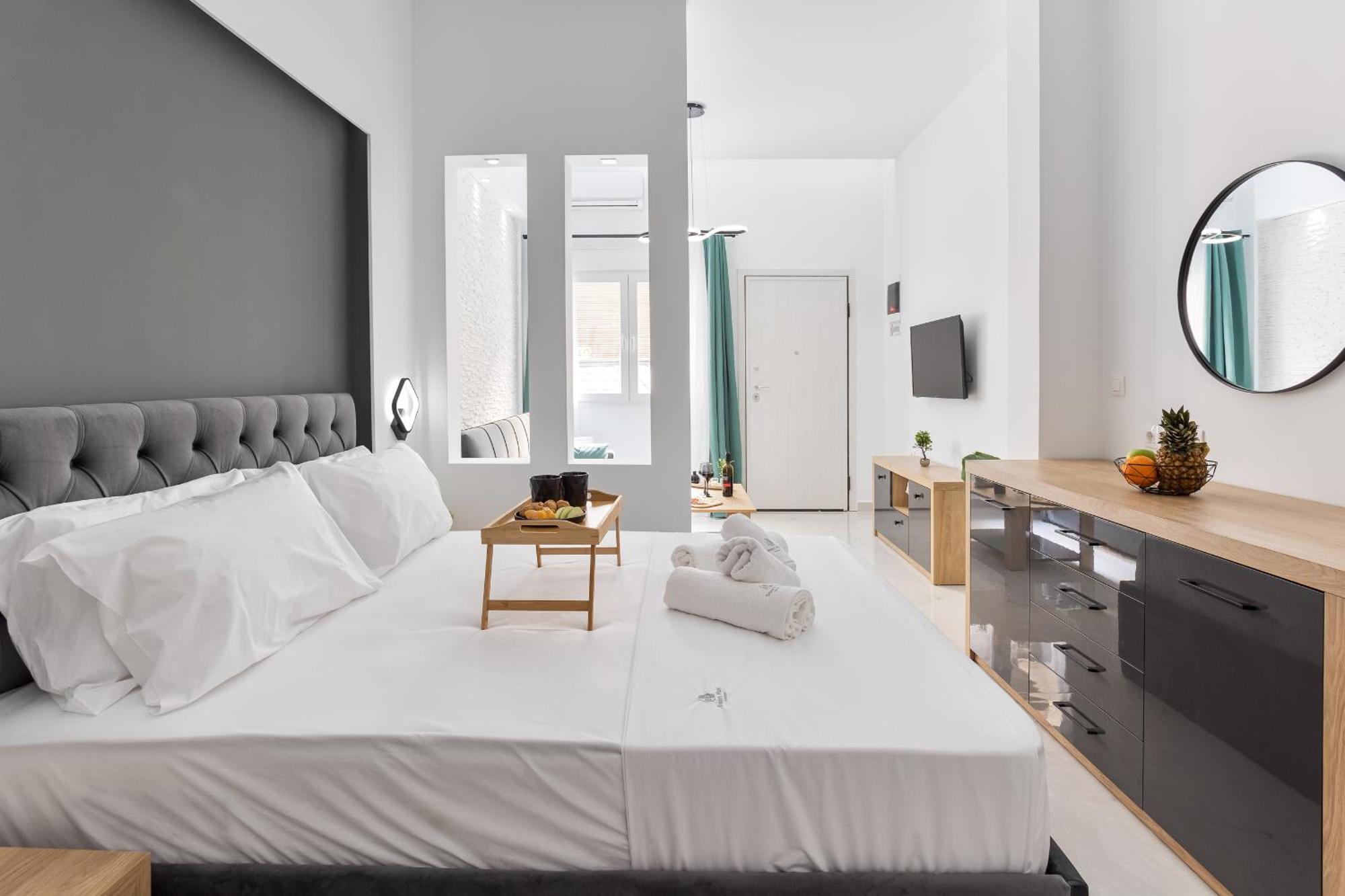 New Luxury Apartment In Downtown Thessaloníki Exteriör bild